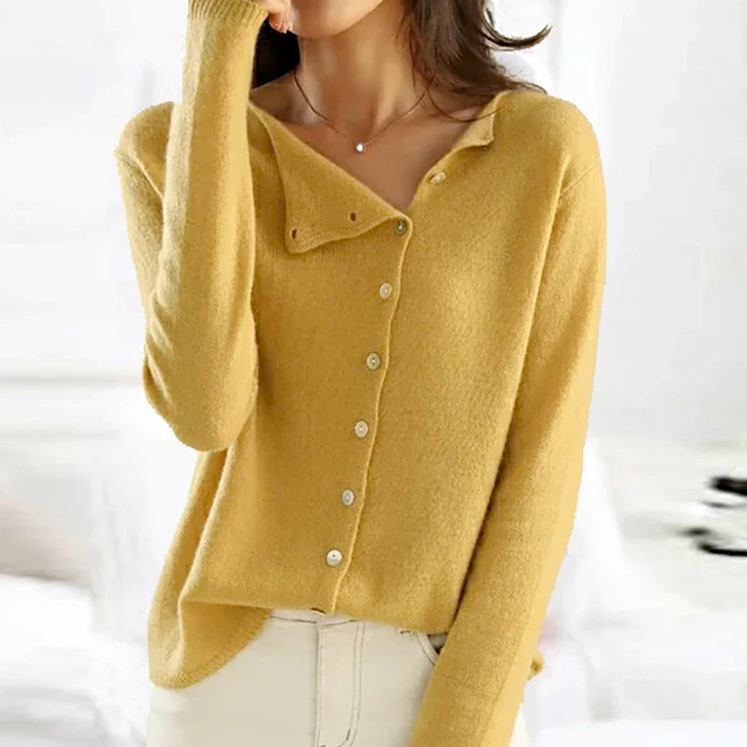 Clara | elegante giacca in maglia
