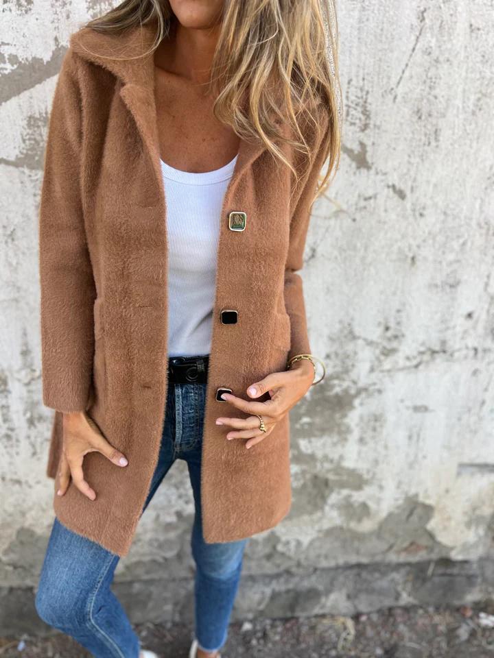 Marce | Cappotto Elegante a Maglia Grossa