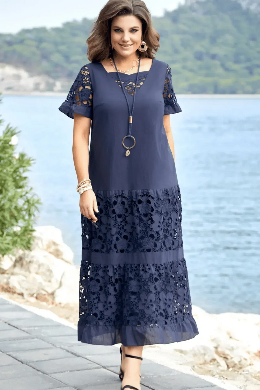 Florence - Abito Elegante A Pieghe