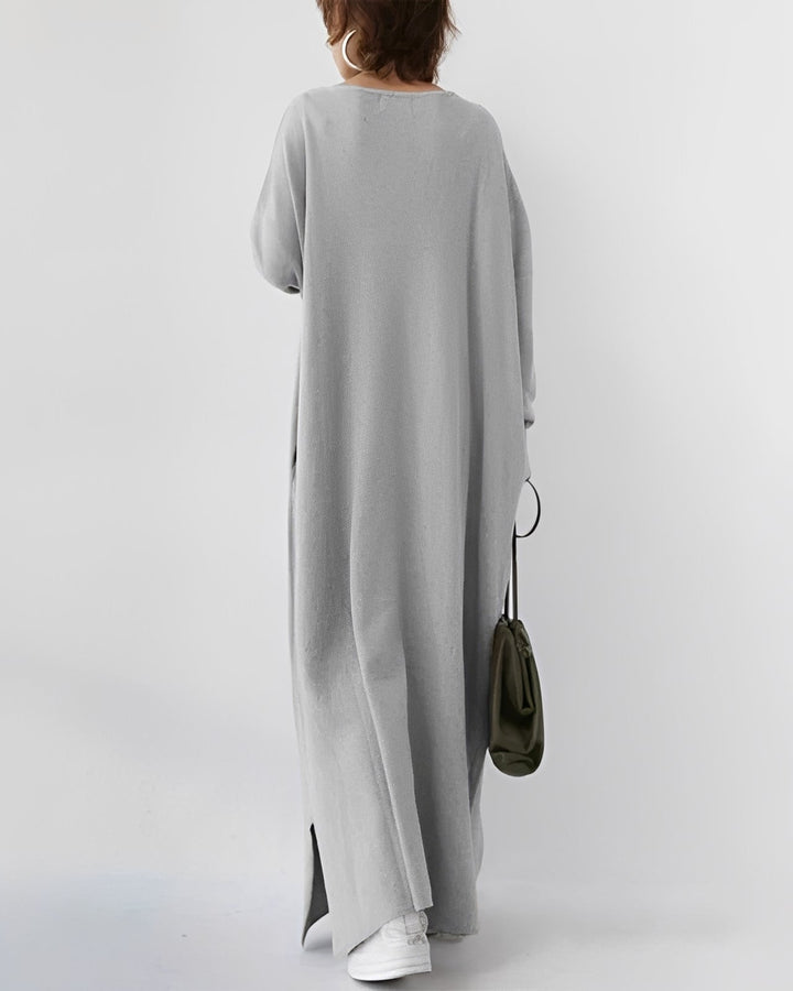 Eliana - Long Sleeve Long Dress