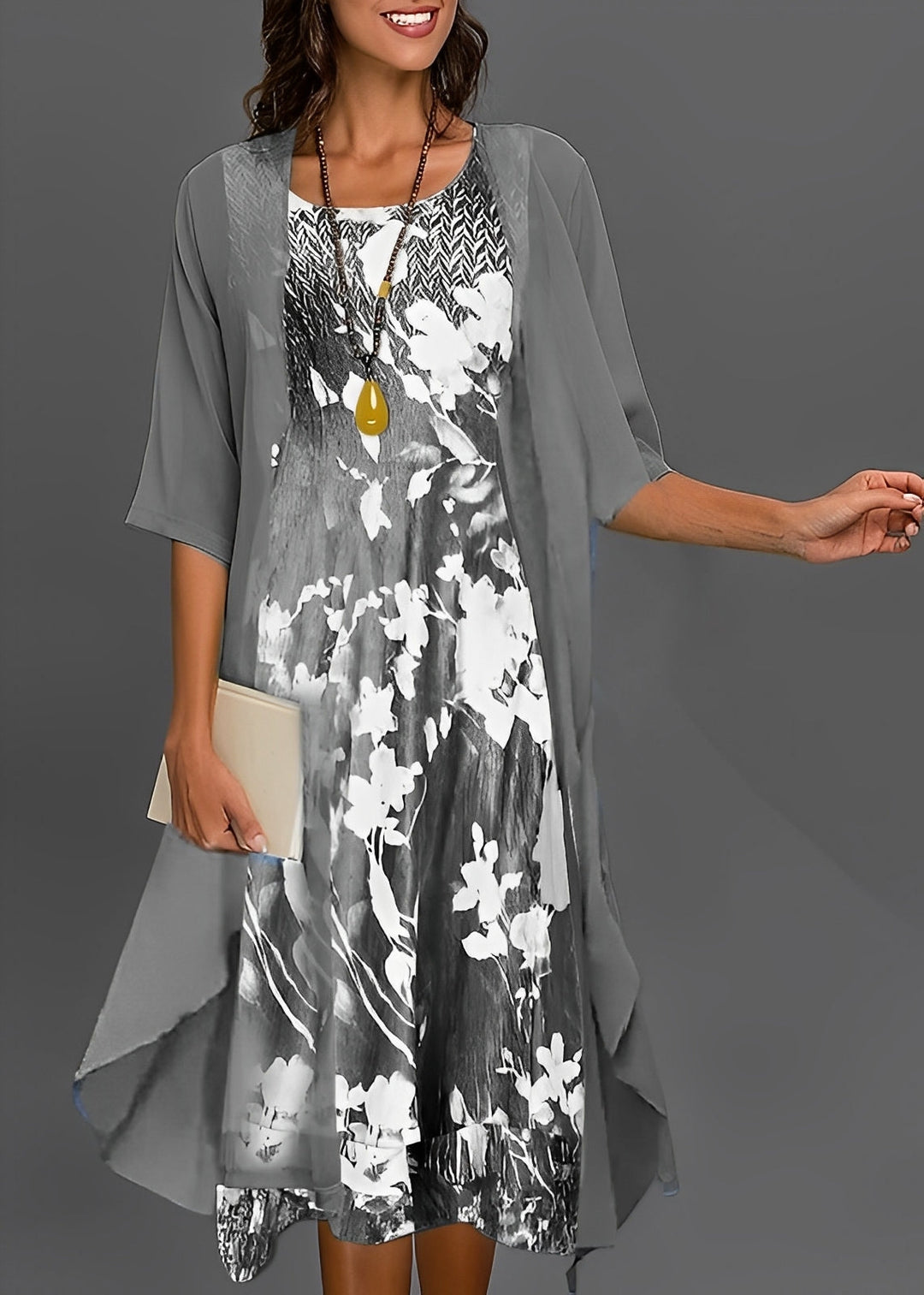 Victoria - Elegant Chiffon Summer Dress for Women