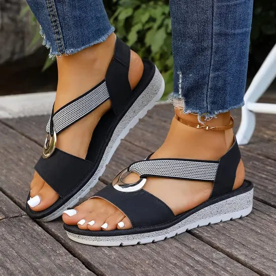 Luna | Orthopedic Wedge Sandal