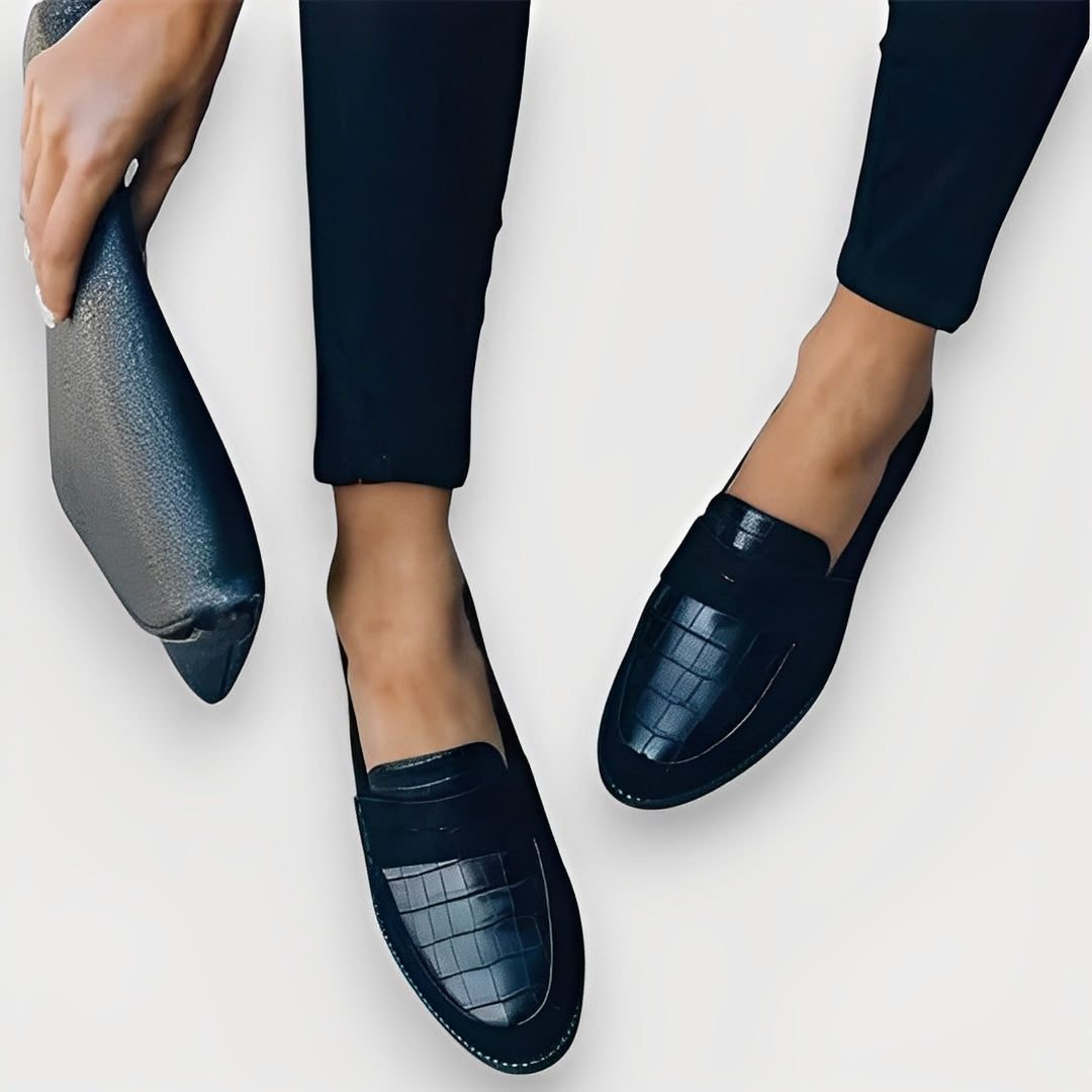 Alannah - Mocassino formale in pelle per donne