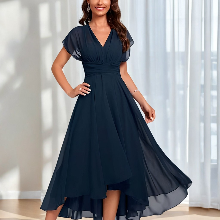 Bethel - Elegant, lightweight chiffon dress for women