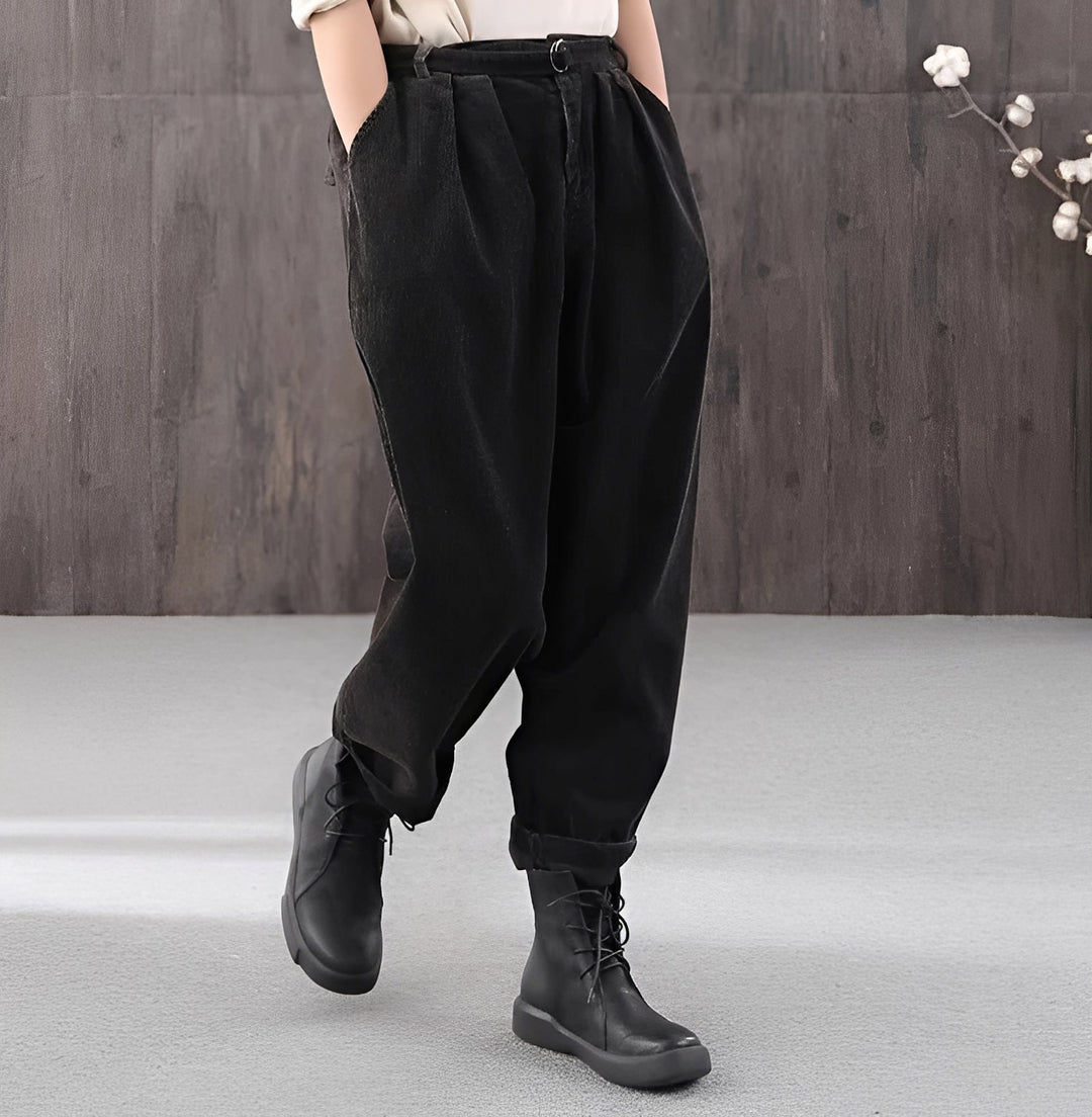 Izabelle - Women's Casual Baggy Trousers