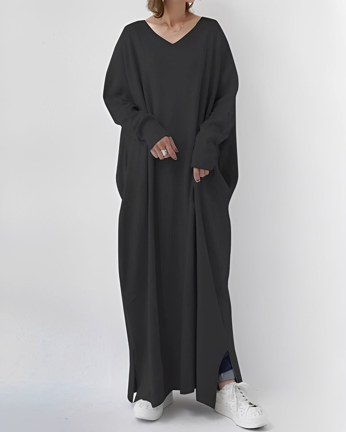 Eliana - Long Sleeve Long Dress