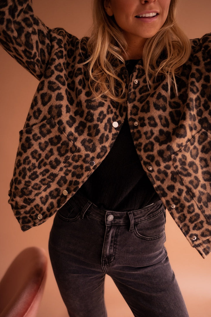 Charlene | Giacca Leopardata alla Moda