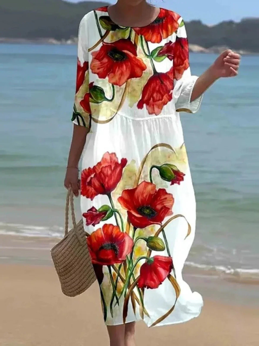 Miranda - Elegant Floral Dress