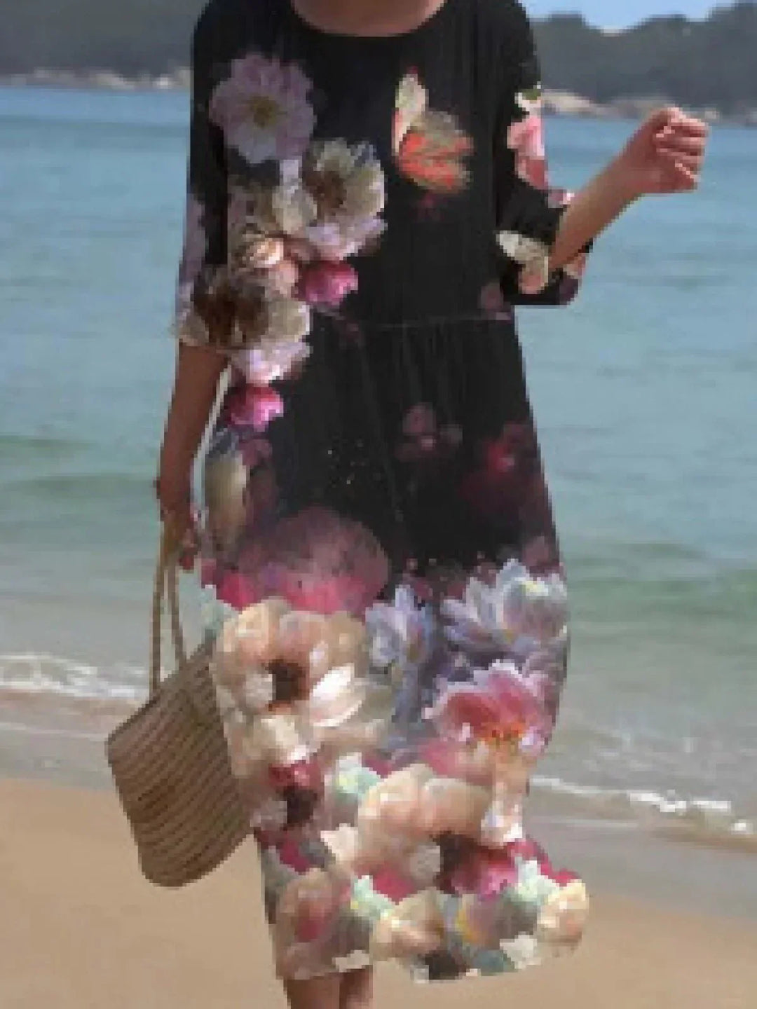 Miranda - Elegant Floral Dress
