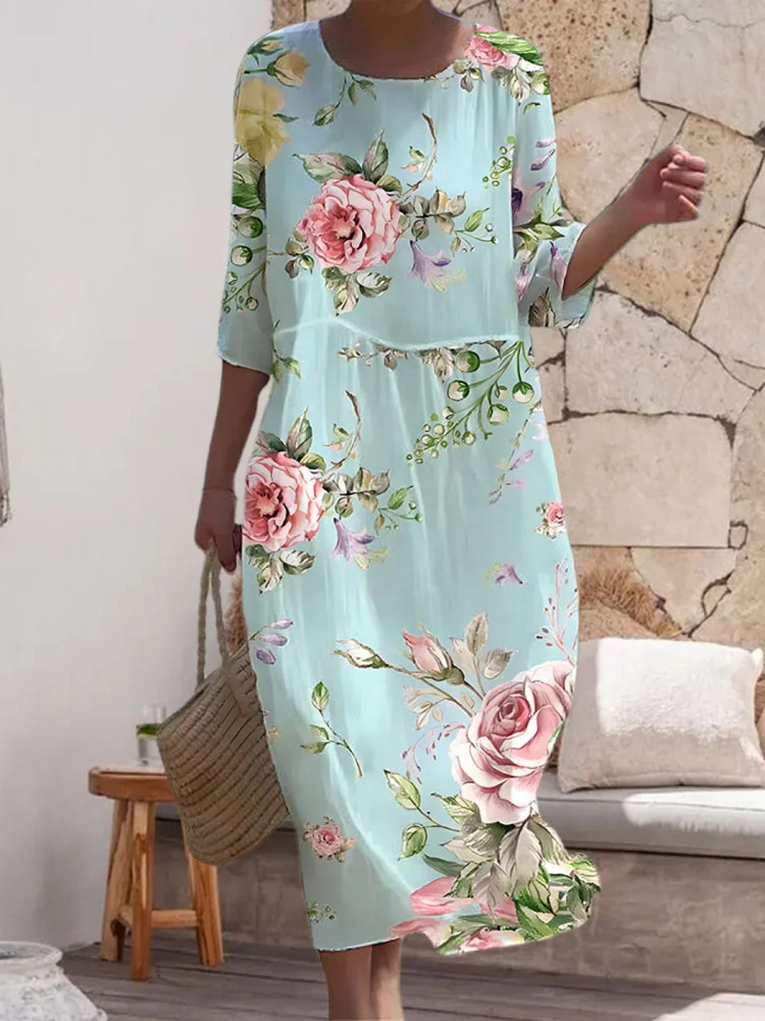 Miranda - Elegant Floral Dress