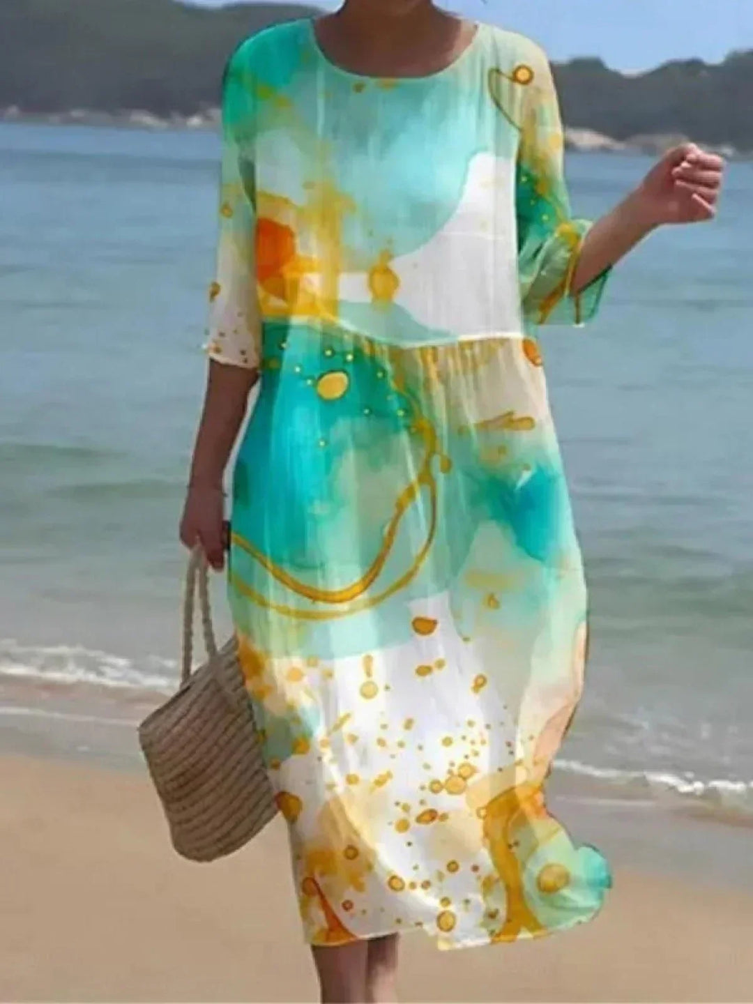 Miranda - Elegant Floral Dress