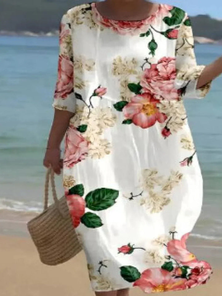 Miranda - Elegant Floral Dress