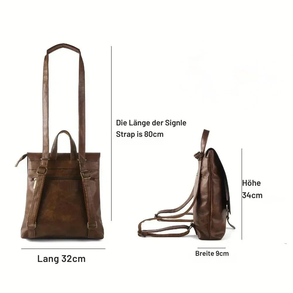 Ermelinde | Zaino retro multifunzionale