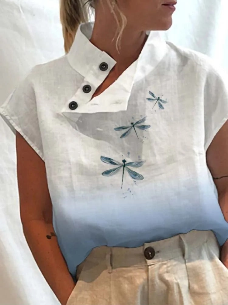 Anna – Top amichevole con stampa